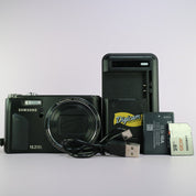 Samsung Digital Camera WB500 10.2MP Black Tested Full Working Set