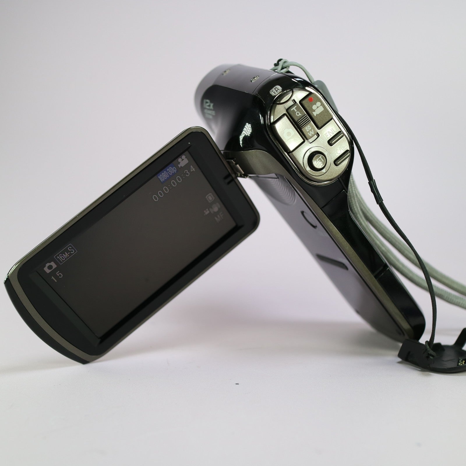 Panasonic HX-DC10 16.0MP Compact Digital Video Recorder Black Tested Full Set