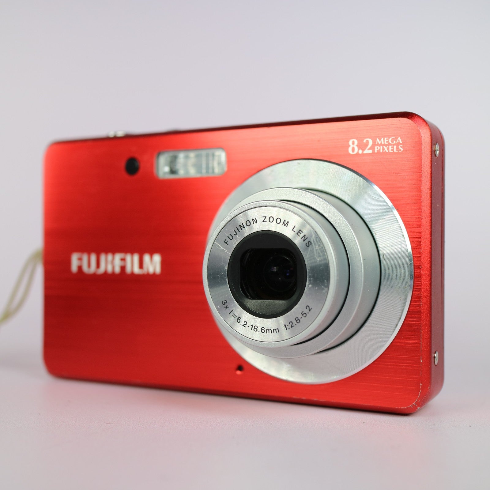 Fujifilm Digital Camera FinePix J10 8.2MP Red Tested Full Working Set