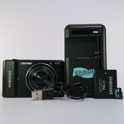 Samsung Digital Camera ST66 16.1MP Black Tested Full Working Set