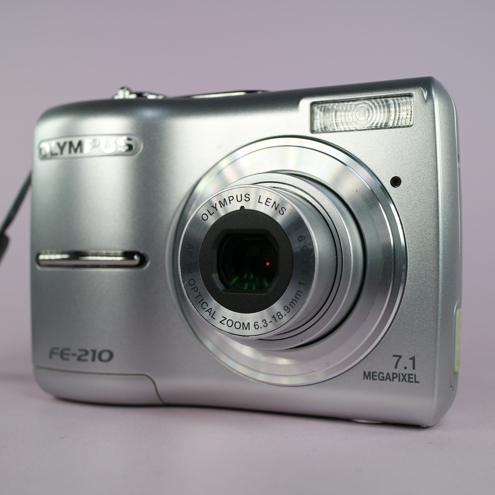 Olympus Digital Camera FE-210 7.1MP Silver Tested