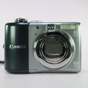 Canon Digital Camera PowerShot A1000 IS 10.0MP Silver Tested