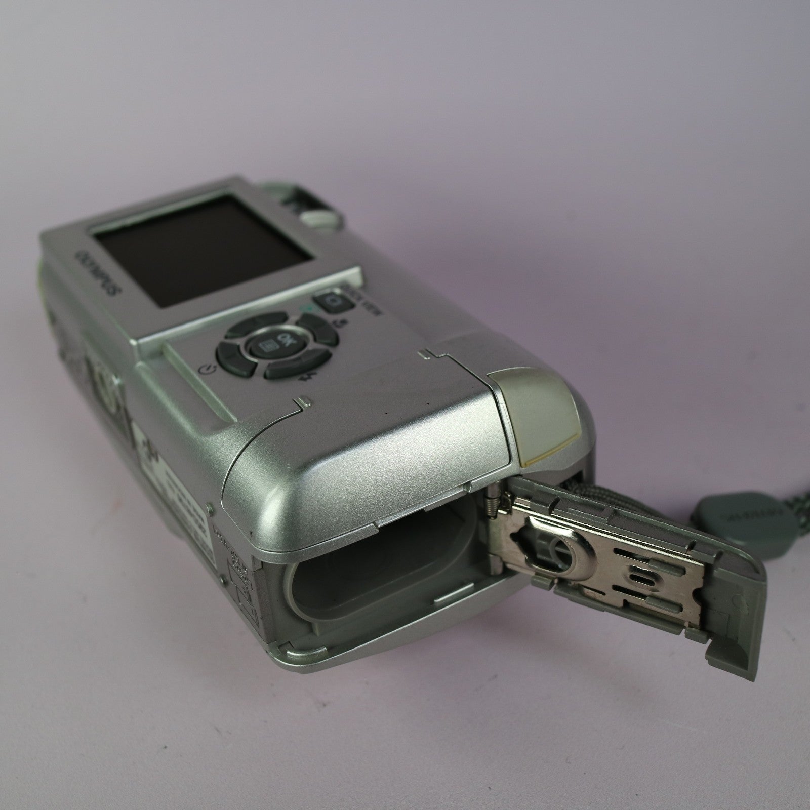 Olympus Digital Camera Camedia C-350 Zoom 3.2MP Silver Tested