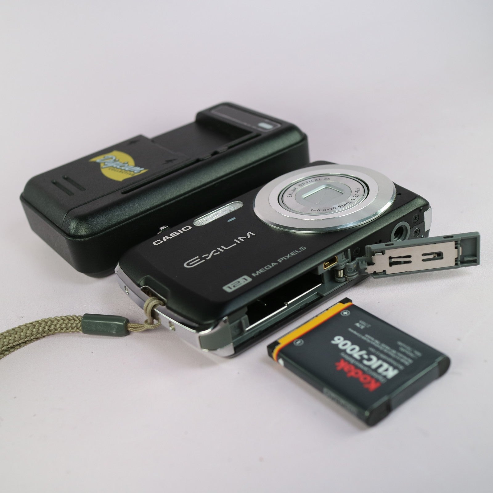Casio Digital Camera Exilim EX-Z35 12.1MP Black Tested