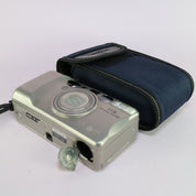 Minolta Riva Zoom 115 35mm Film Point and Shoot Camera Silver Tested