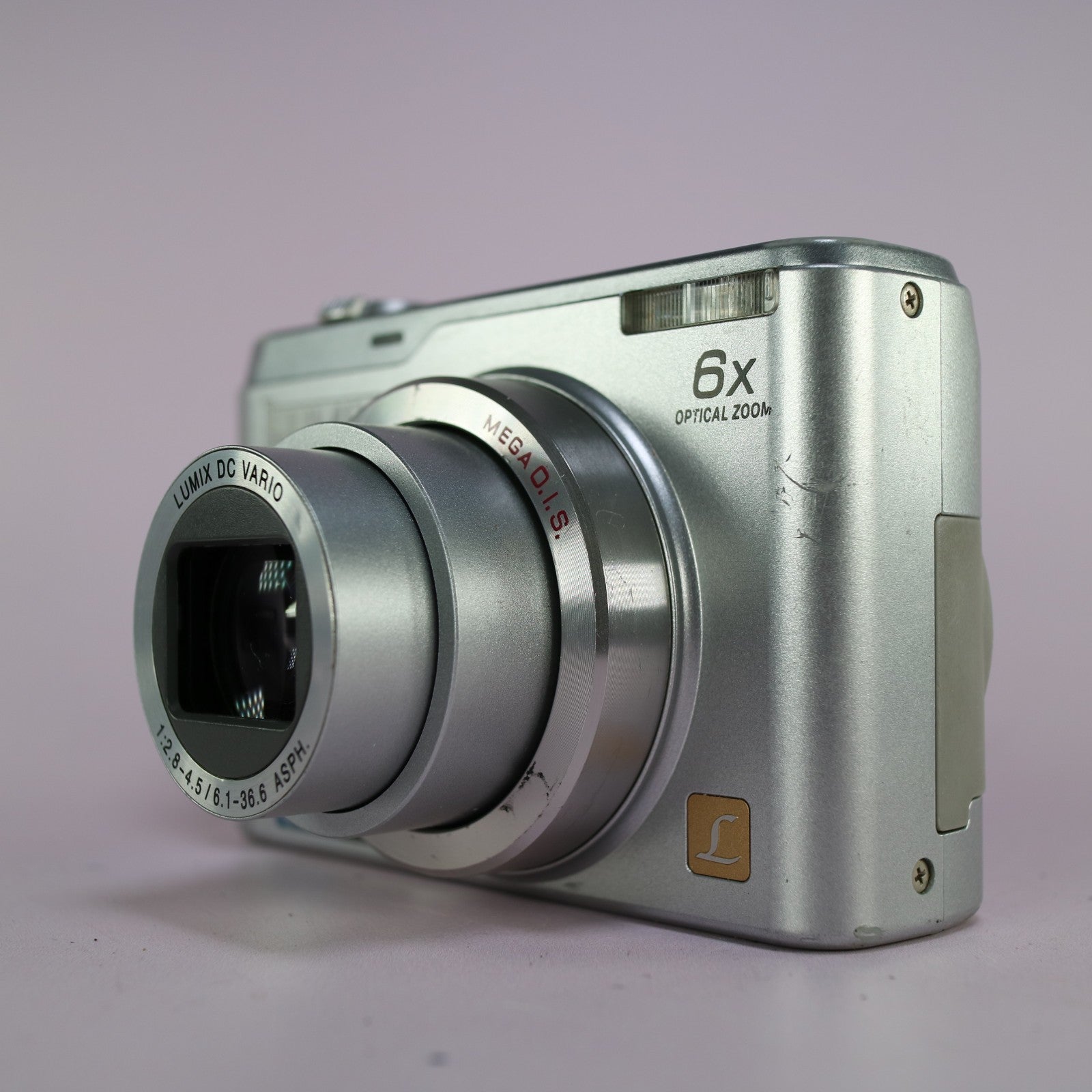 Panasonic Digital Camera Lumix DMC-LZ1 4.0MP Silver Tested