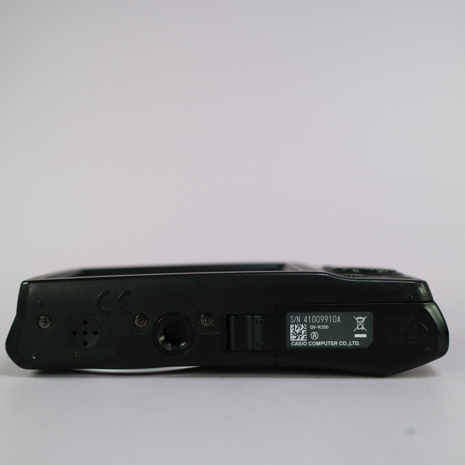 Casio Digital Camera Exilim QV-R200 14.1MP Black Tested Full Working Set