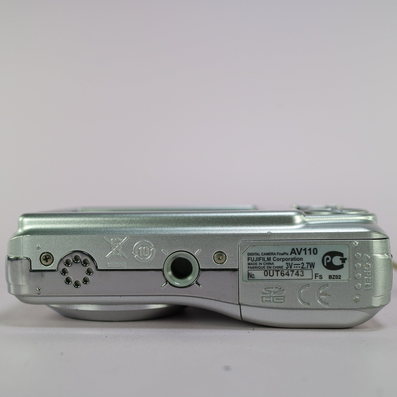 Fujiflm Digital Camera FinePix AV110 12.0MP Silver Tested