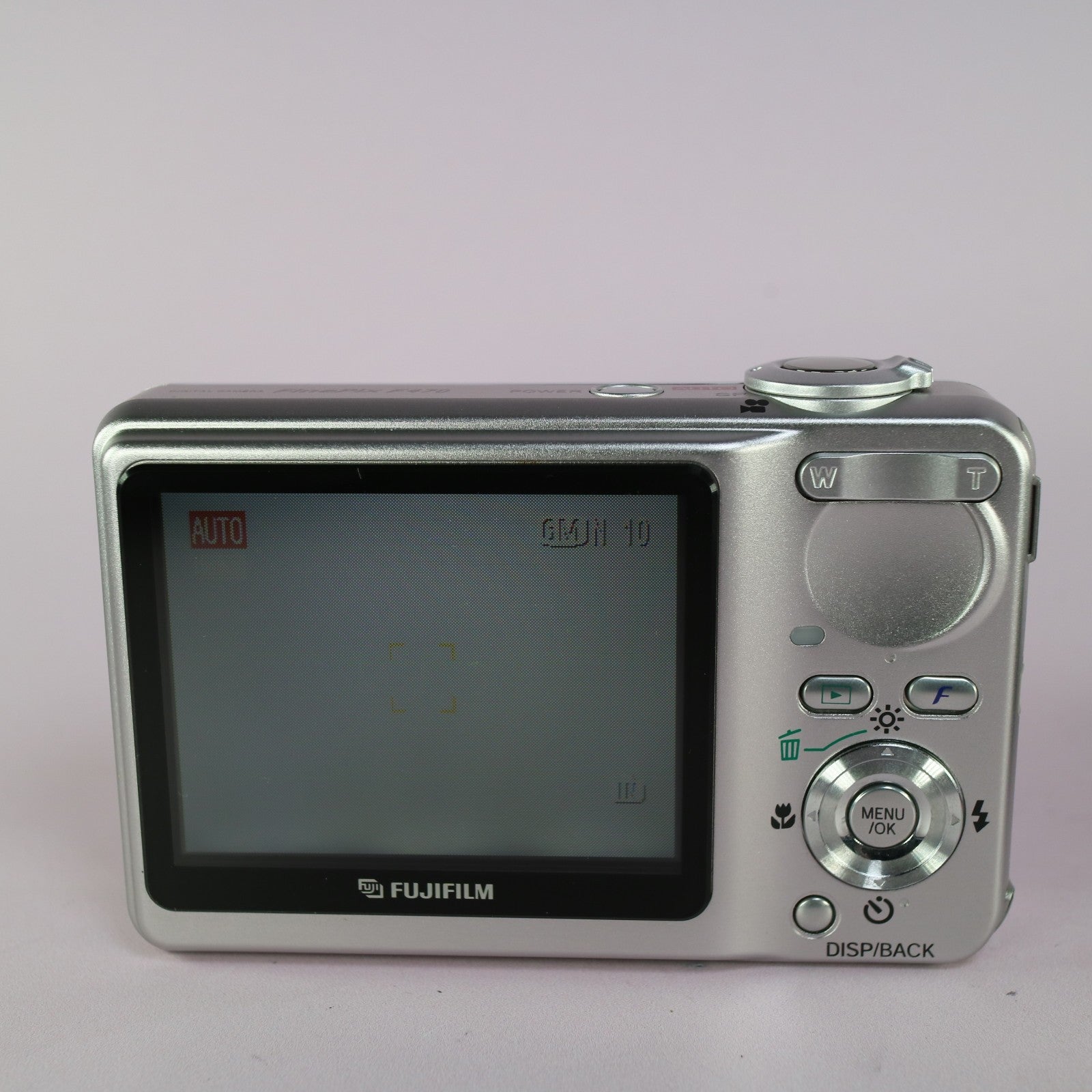 Fujifilm Digital Camera FinePix F470 6.0MP Silver Tested Full Set