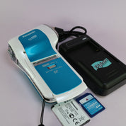 Panasonic HX-WA10 16.0MP Underwater Digital Video Recorder Blue Tested Full Set