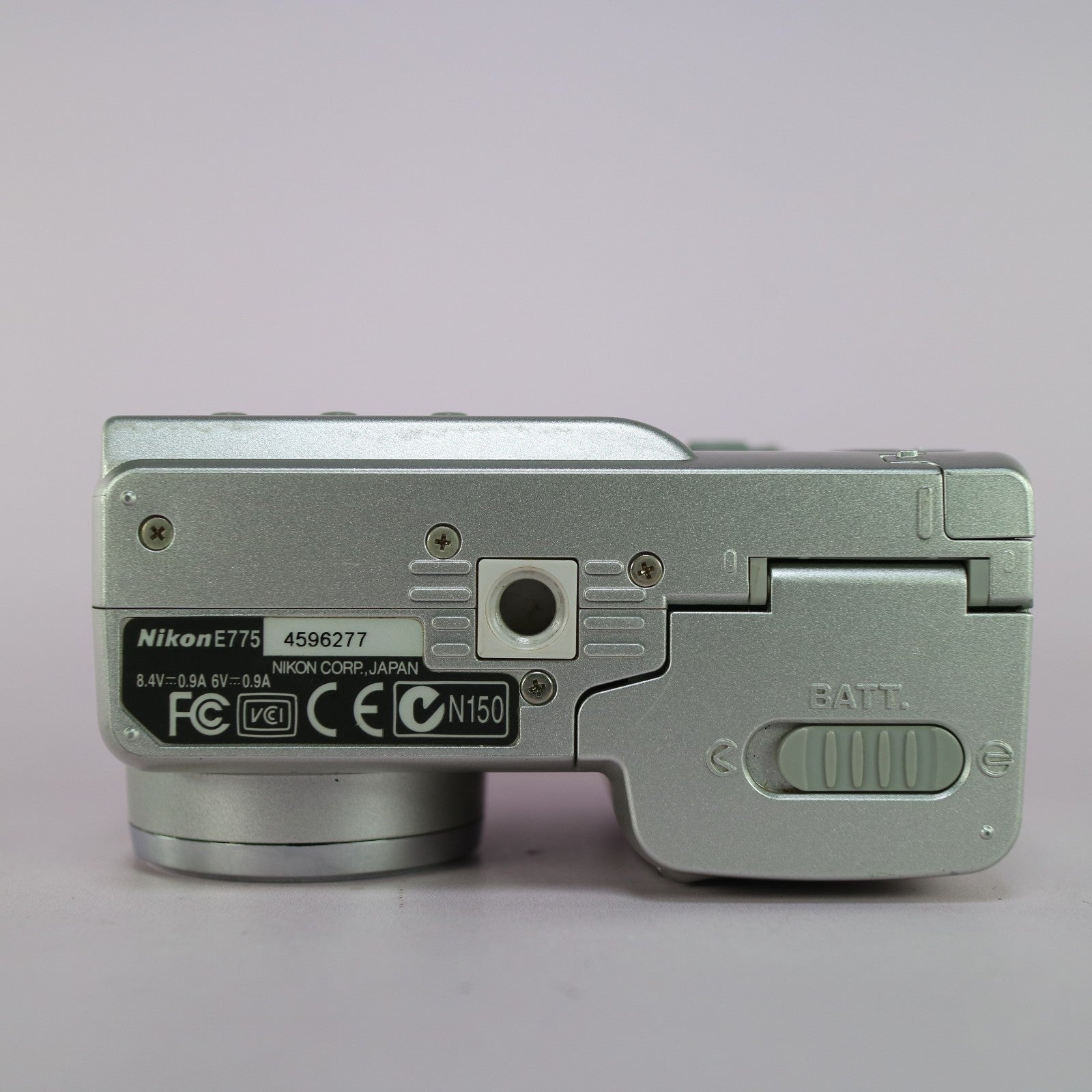 Nikon Digital Camera Coolpix 775 2.1MP Silver Tested