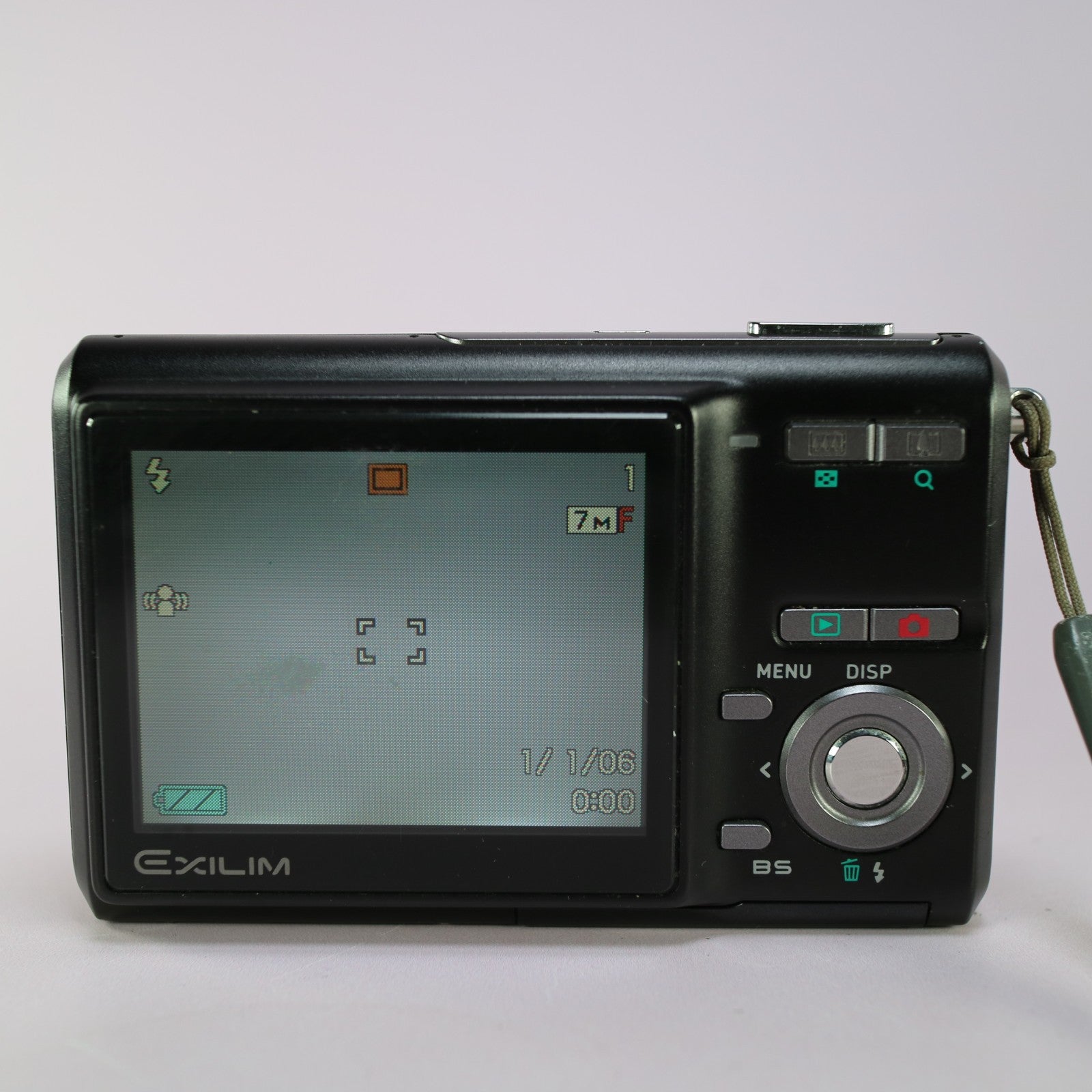 Casio Digital Camera Exilim EX-Z70 7.2MP Black Tested With Full Working Set