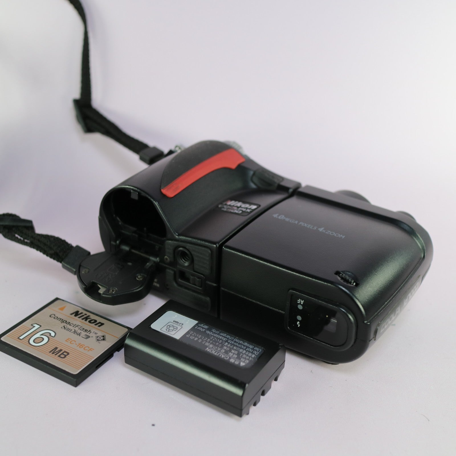 Nikon Digital Camera Coolpix 4500 4.0MP Black Tested