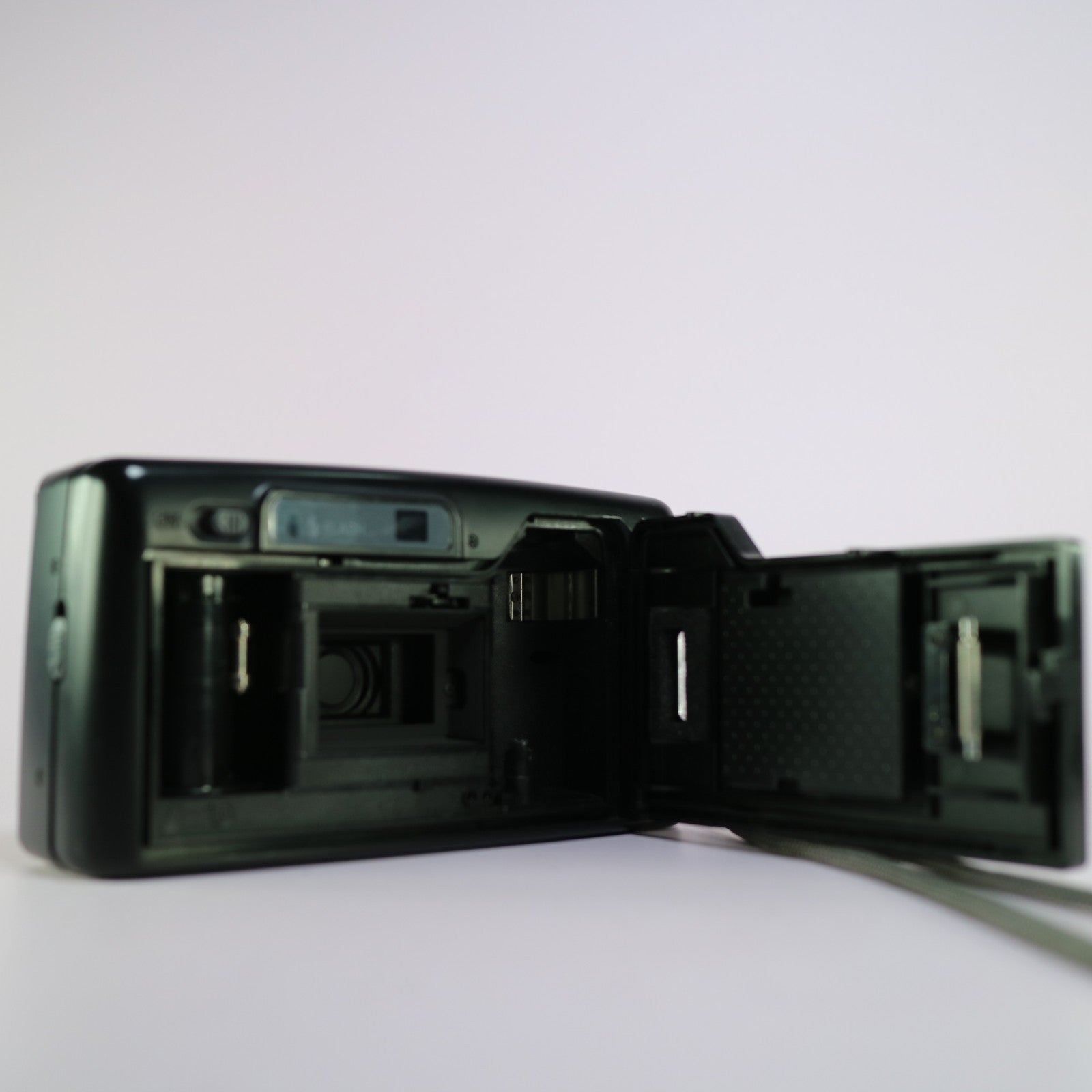 Ricoh S-30 35mm Film Point and Shoot Camera Black Tested