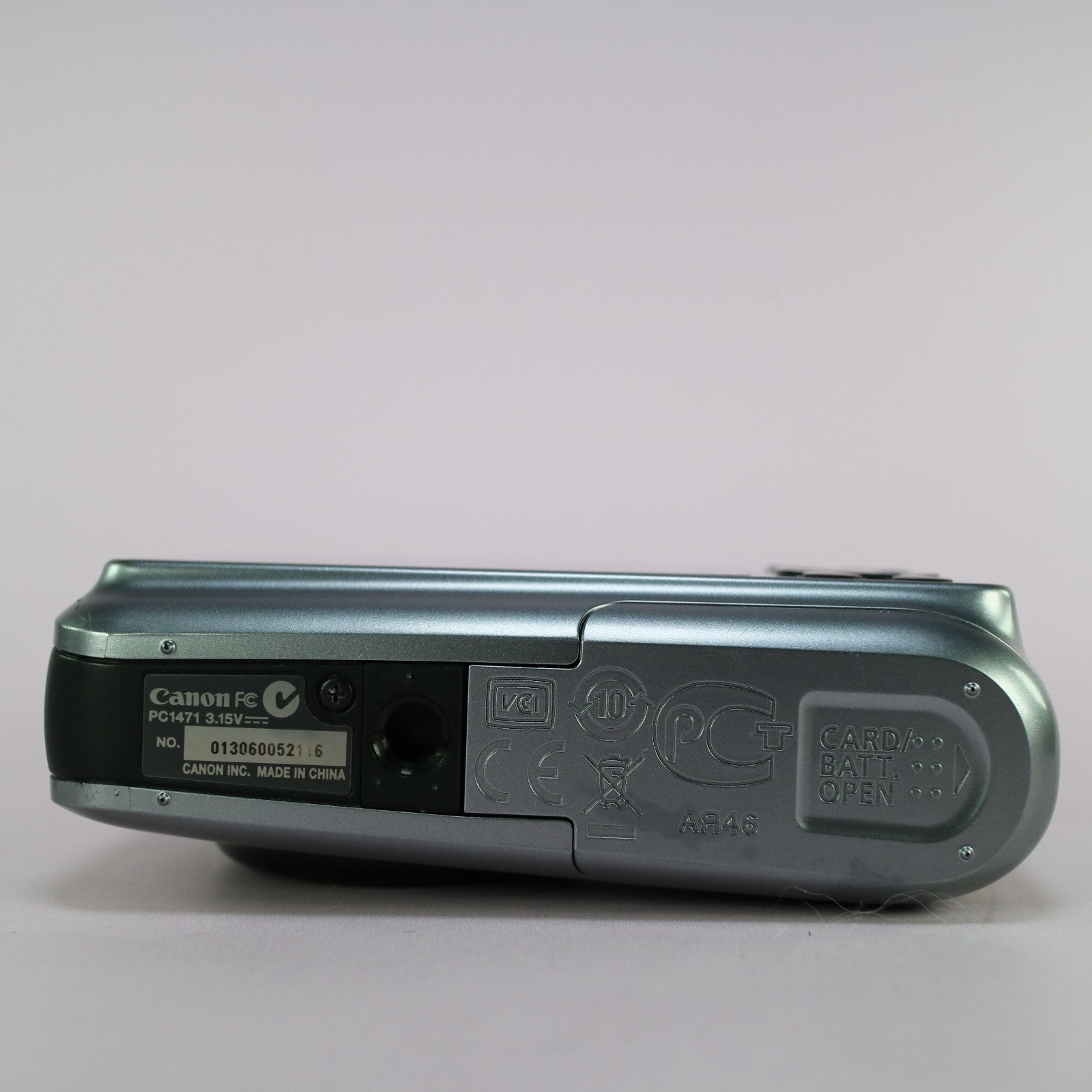 Canon Digital Camera PowerShot A490 10.0MP Silver Tested