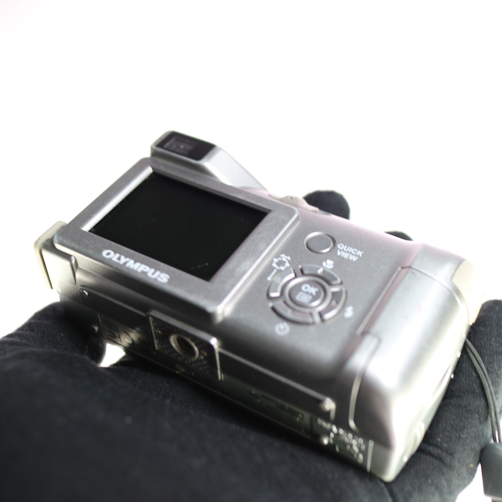 Olympus Digital Camera Camedia C-310 Zoom 3.2MP Silver Tested