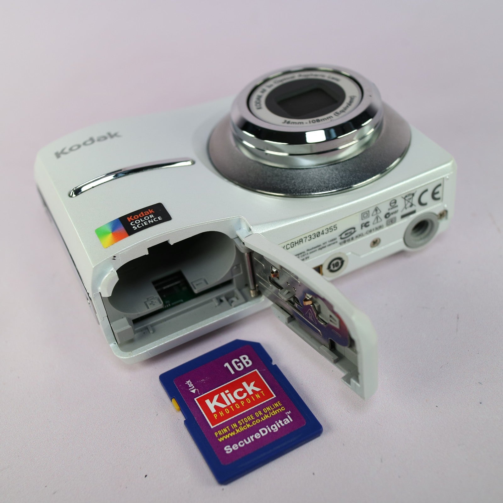 Kodak Digital Camera EasyShare C613 6.0MP White Tested