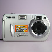 Sony Digital Camera Cybershot DSC-P32 3.2MP Silver Tested