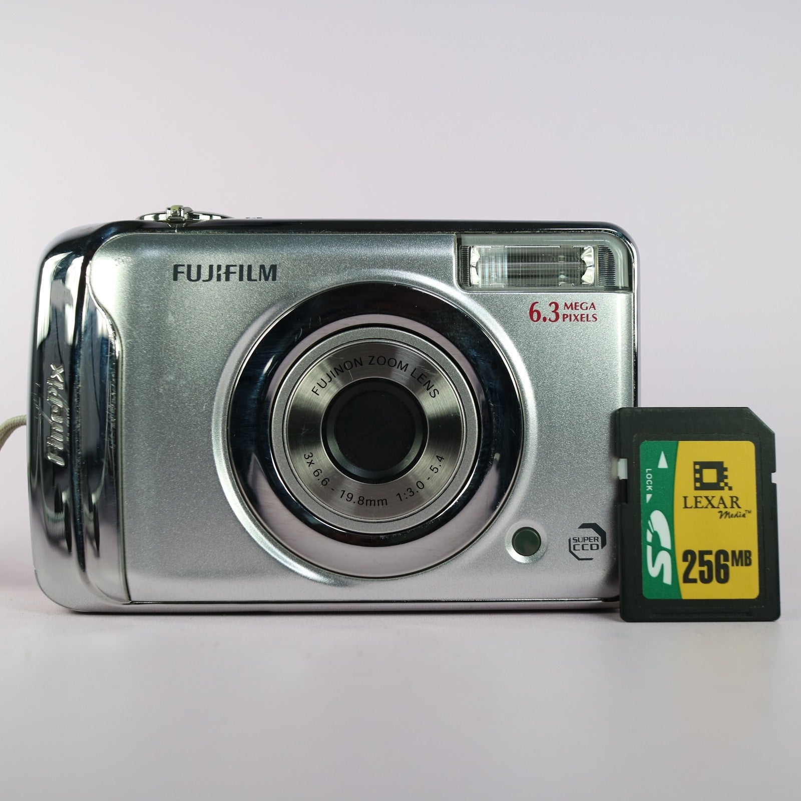 Fujifilm Digital Camera FinePix A610 6.3MP Silver Tested