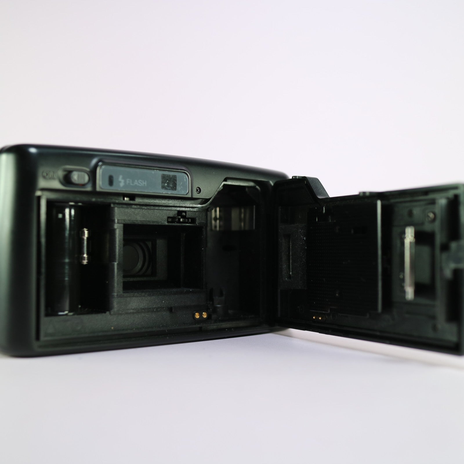 Ricoh L-20 Date 35mm Film Point and Shoot Camera Black Tested