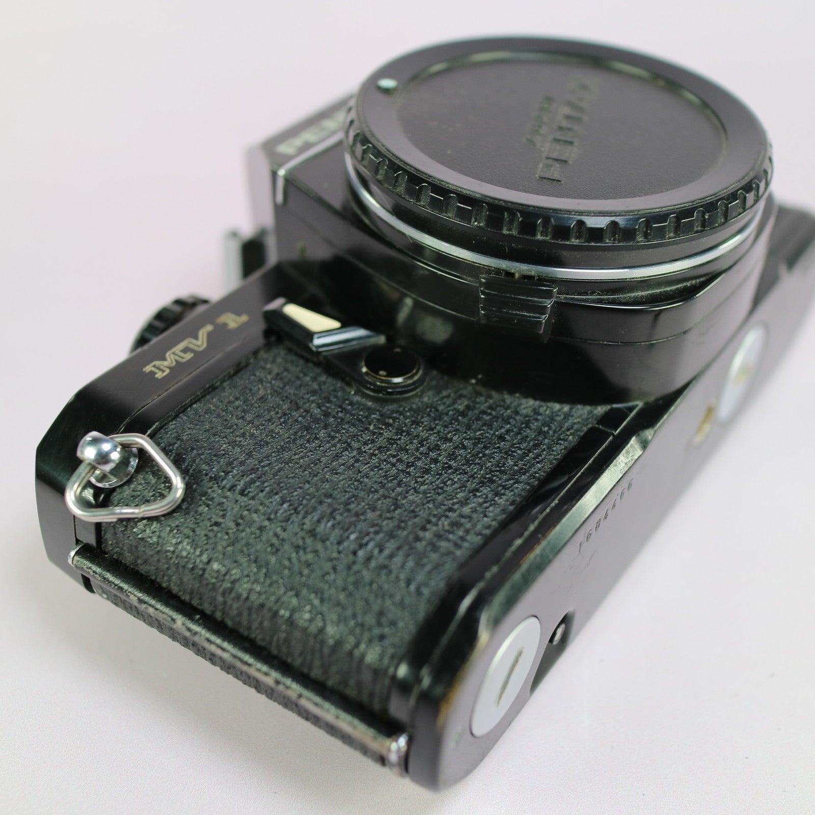Pentax MV-1 35mm Film SLR Camera Black Body Only Tested