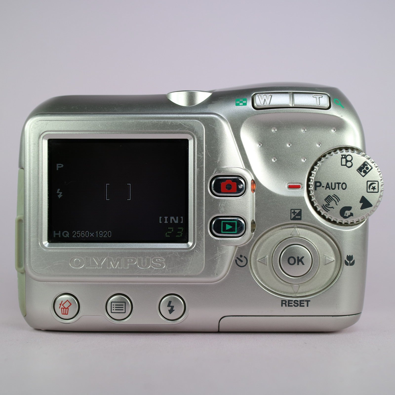 Olympus Digital Camera X-715 5.0MP Silver Tested