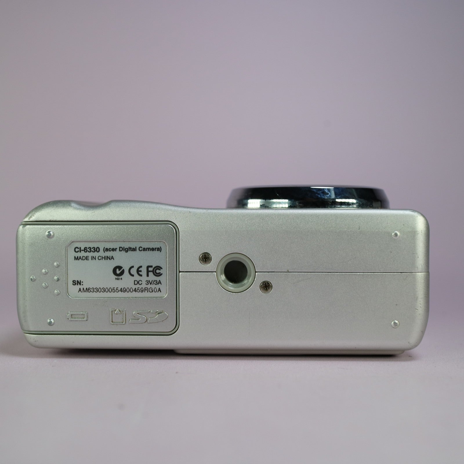 Acer Digital Camera CI-6330 6.0MP Silver Tested