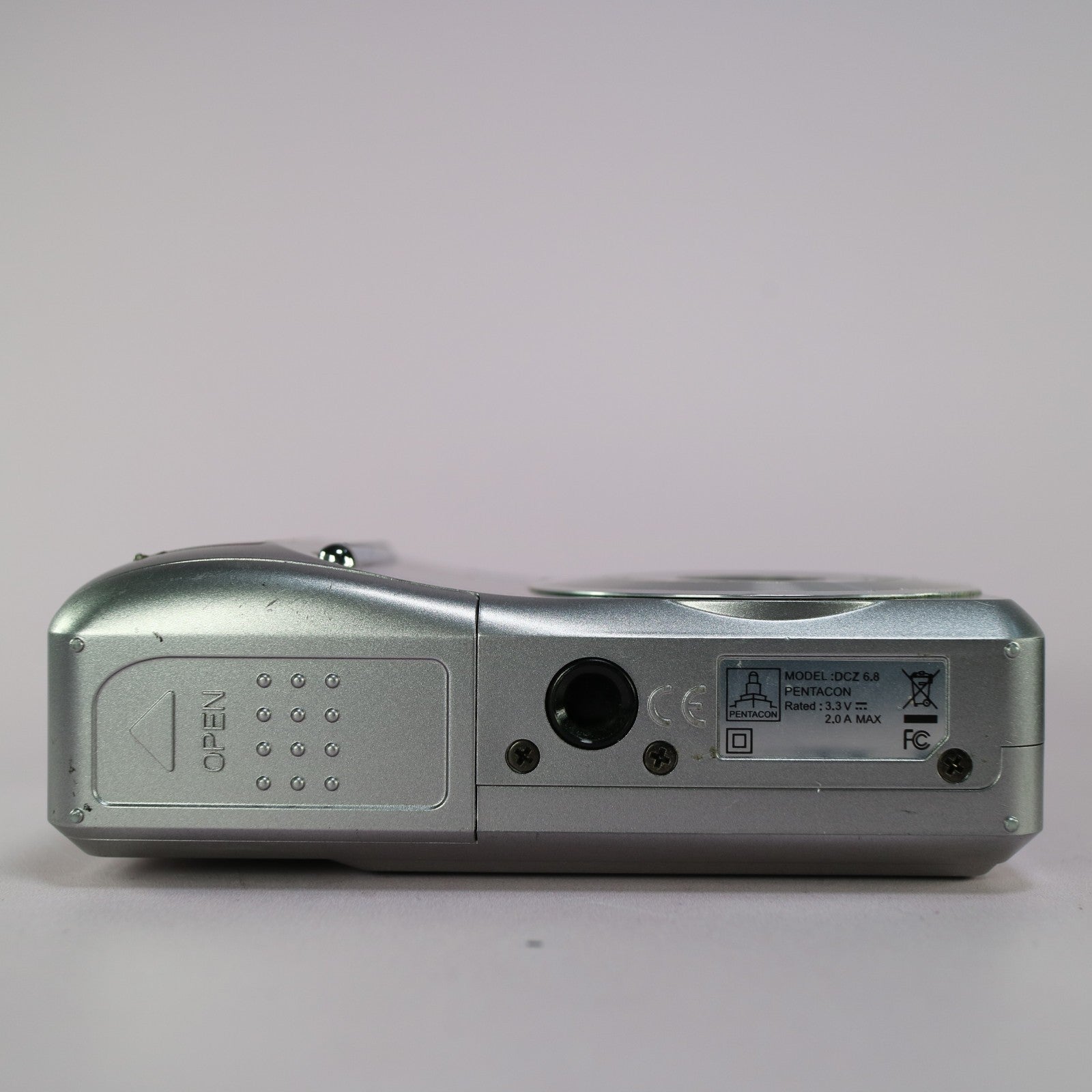 Praktica Digital Camera DCZ 6.8 6.0MP Silver Tested