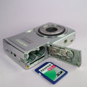 Pentax Digital Camera Optio E60 10.1MP Silver Tested