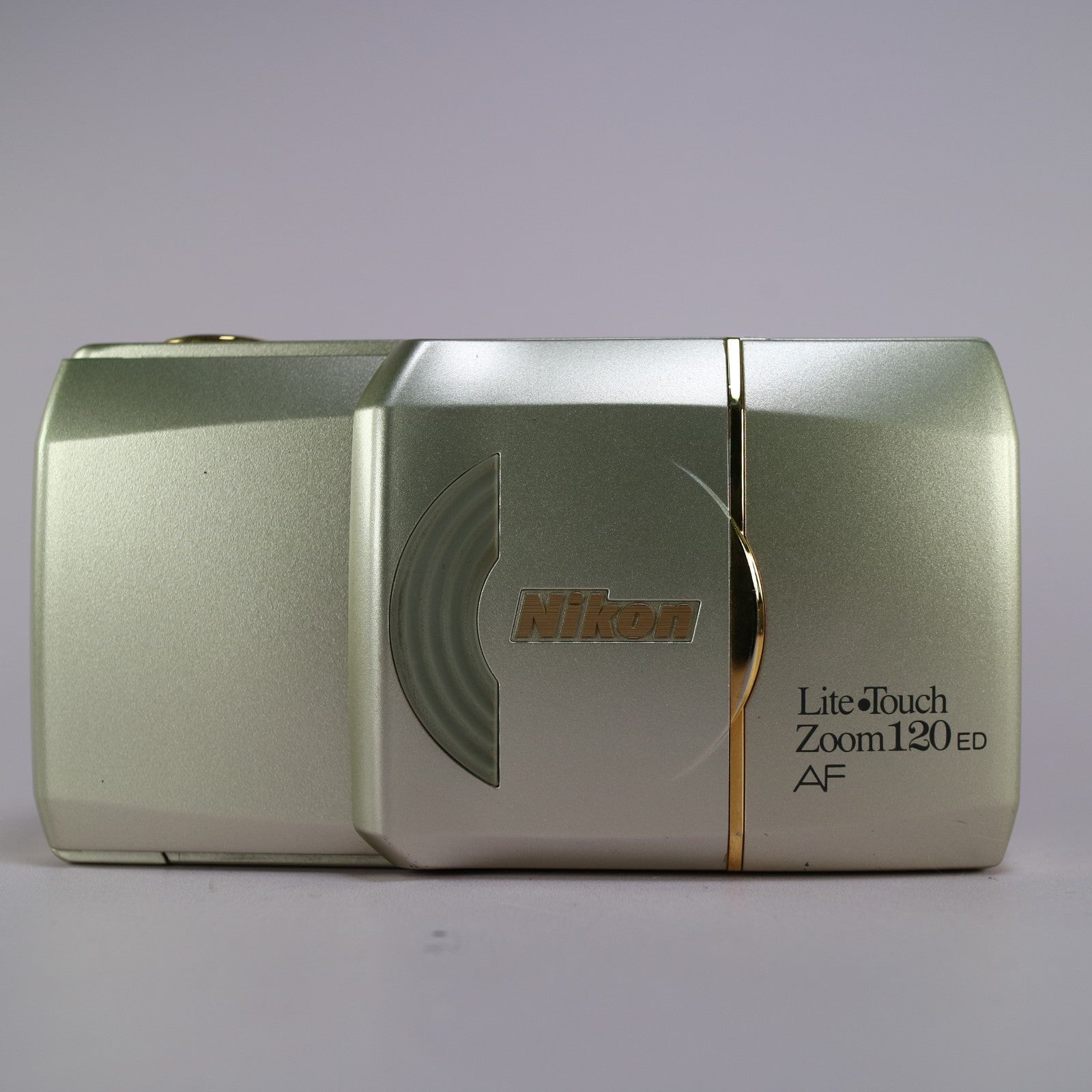 Nikon Lite Touch Zoom 120 ED 35mm Film Point And Shoot Camera Silver Tested
