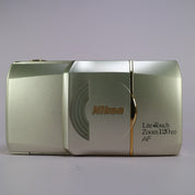 Nikon Lite Touch Zoom 120 ED 35mm Film Point And Shoot Camera Silver Tested