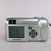 Olympus Digital Camera Camedia C-350 Zoom 3.2MP Silver Tested