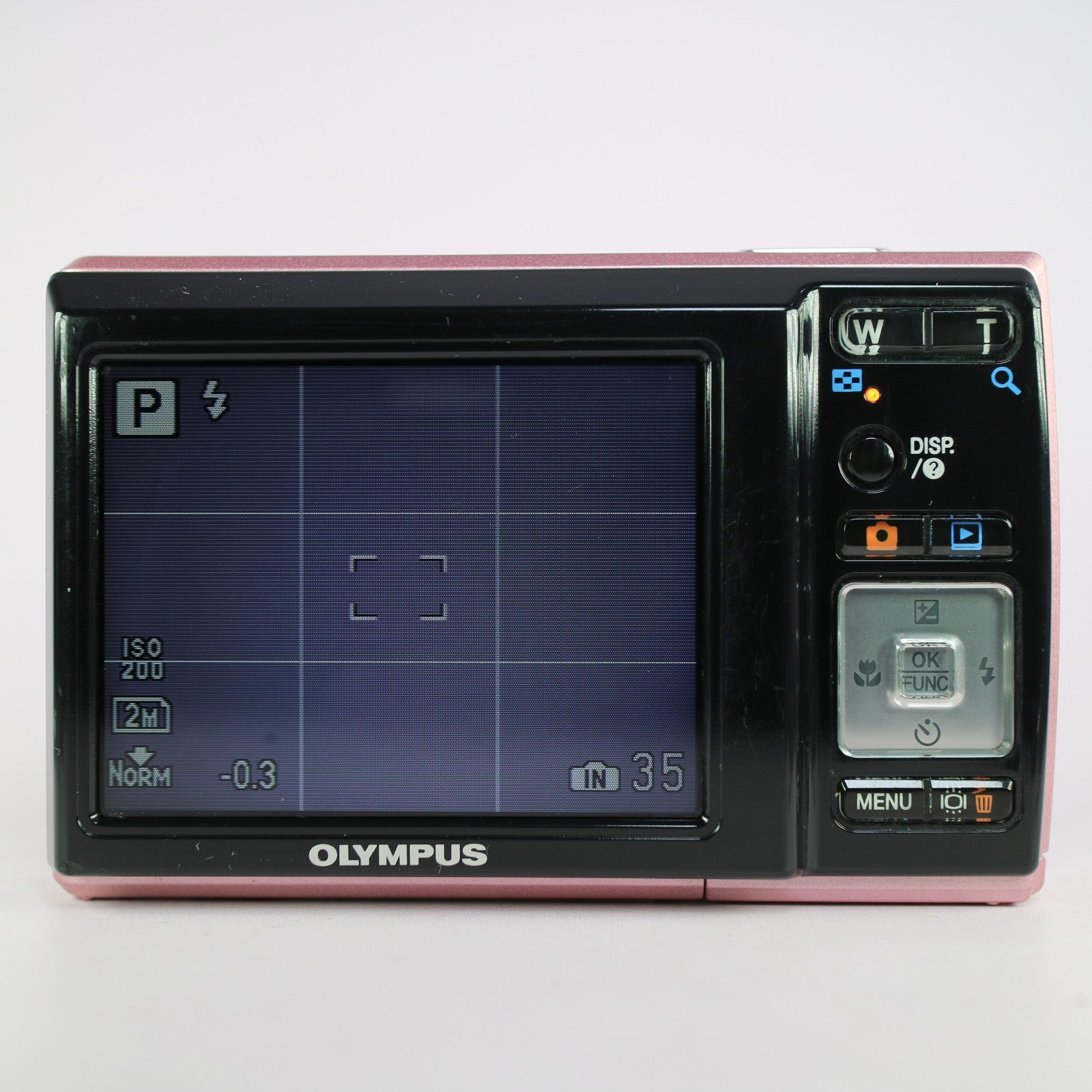 Olympus Digital Camera X-42 12.0MP Black Tested