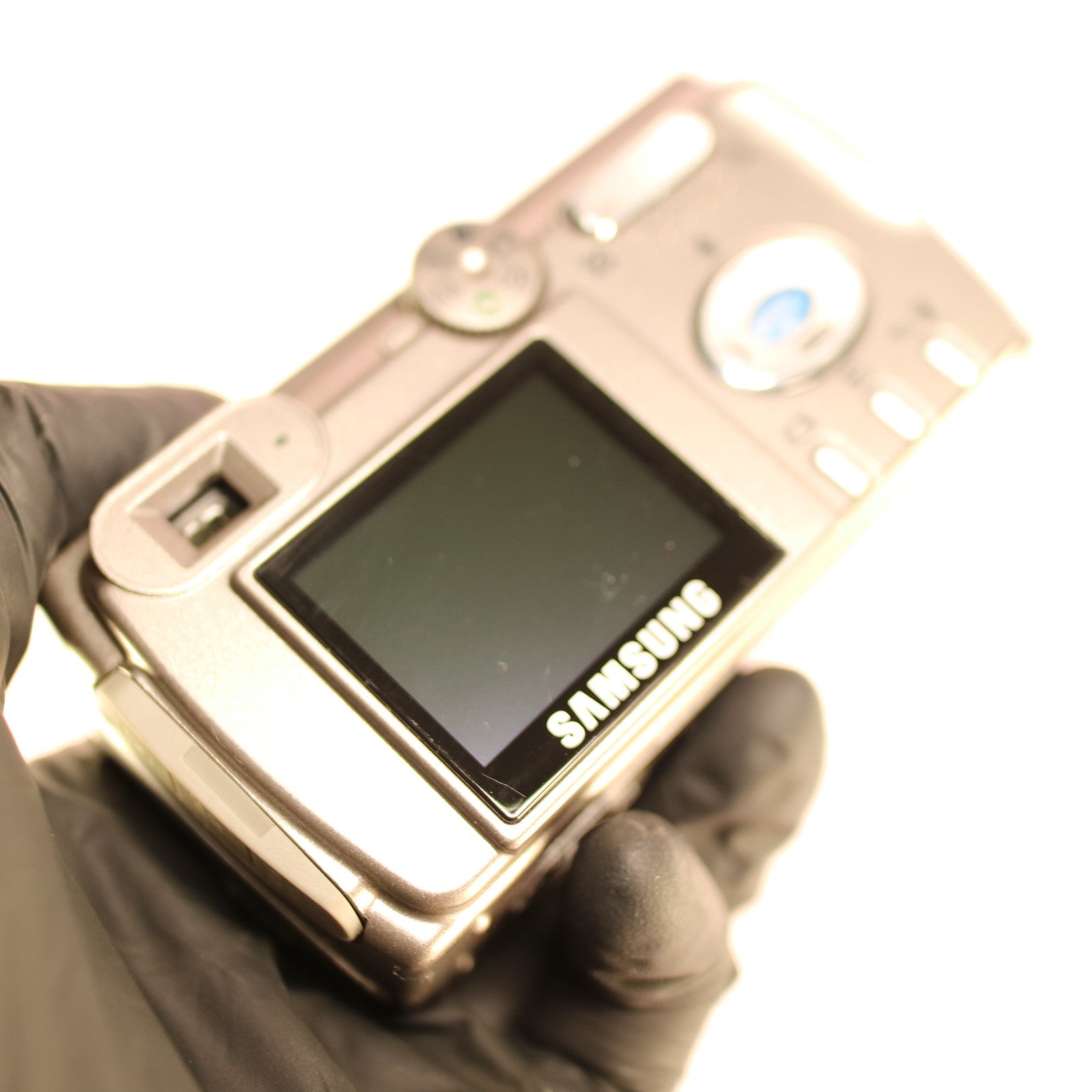 Samsung Digital Camera Digimax 401 4.0MP Silver Tested