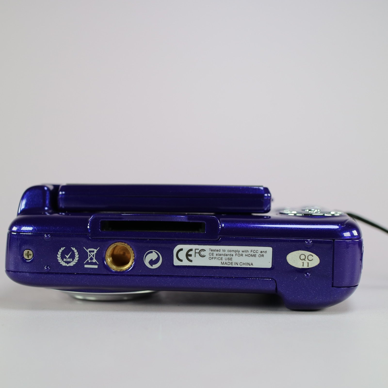 Vivitar Vivicam X018 10.1MP Flip Screen Compact Digital Camera Purple Tested