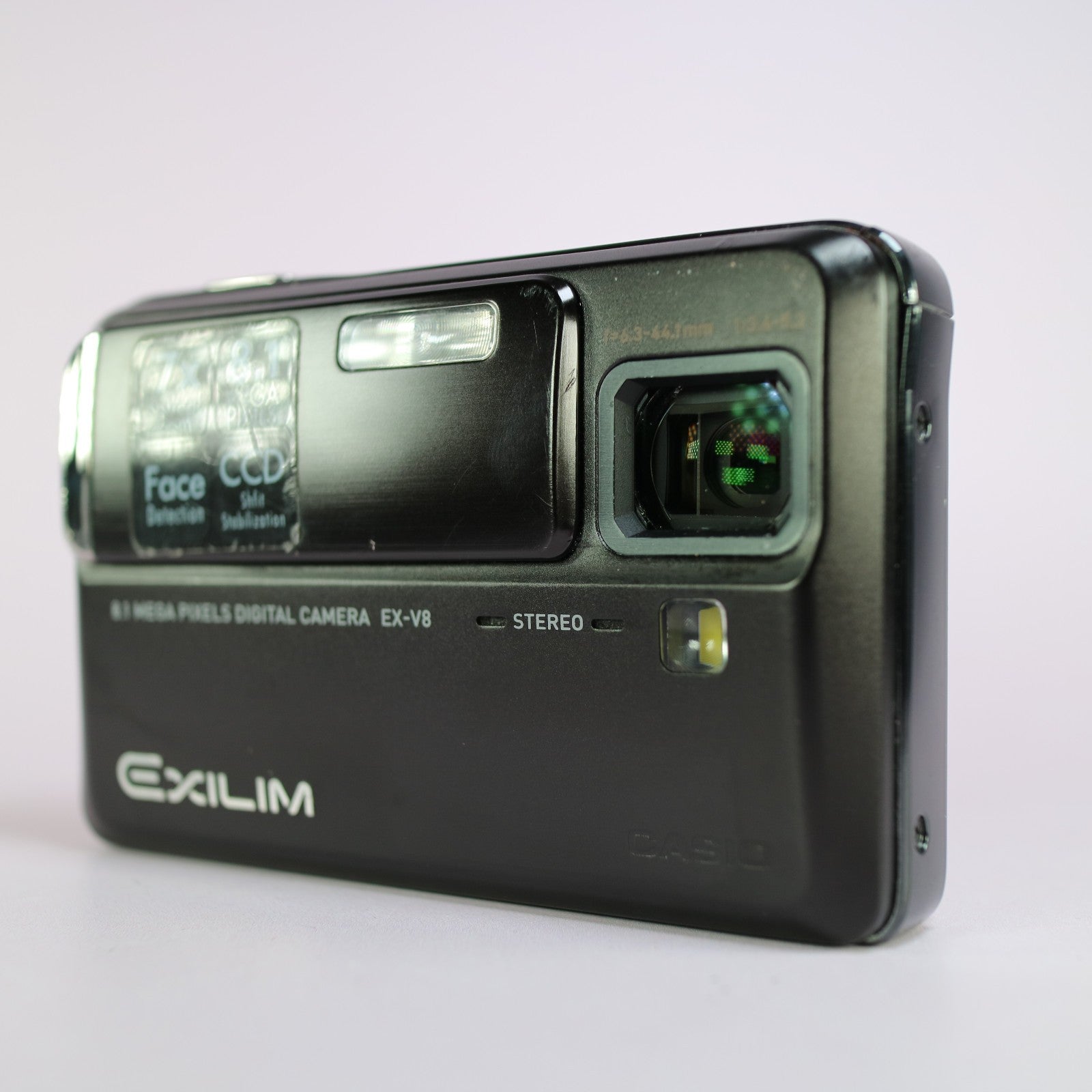 Casio Digital Camera Exilim EX-V8 8.1MP Black Tested