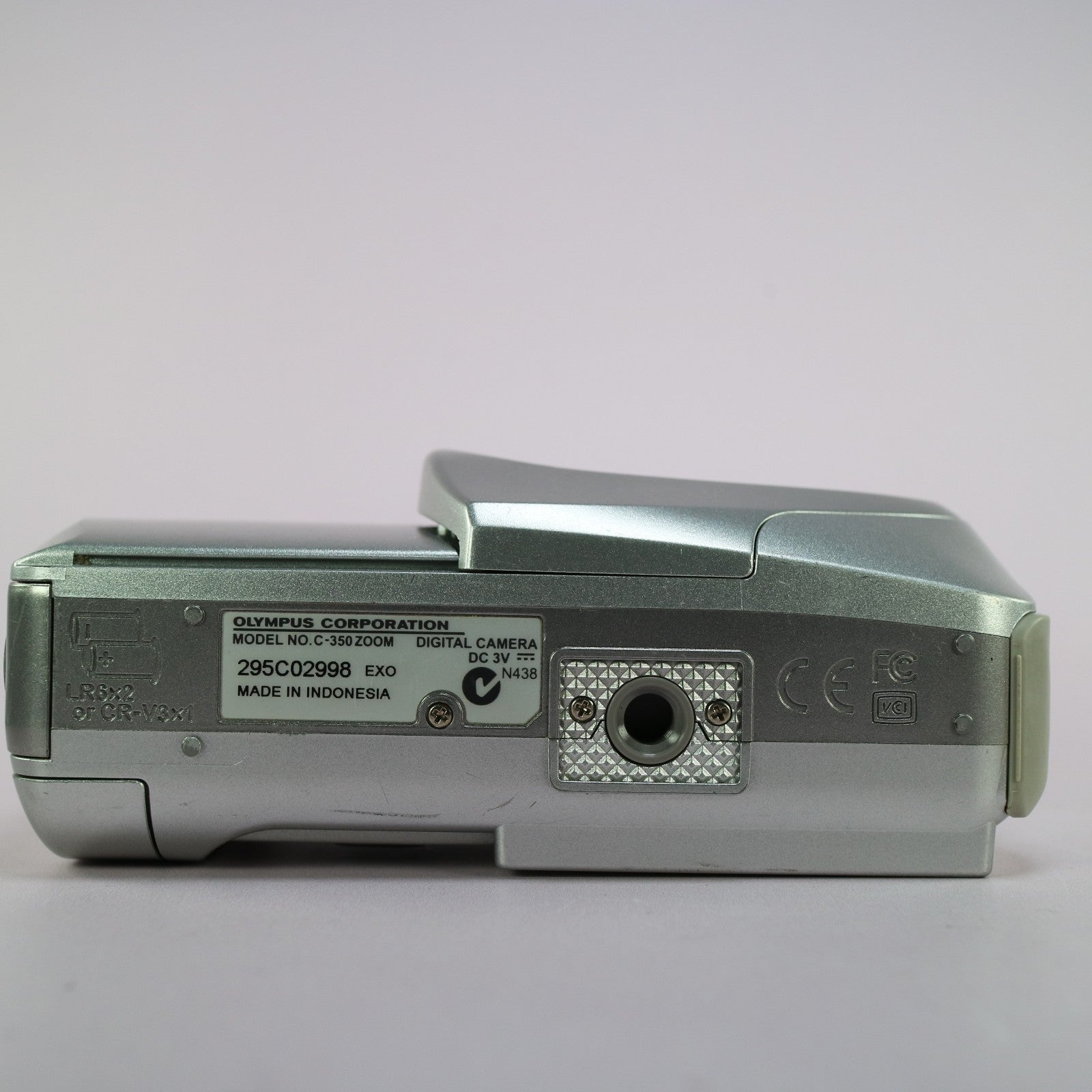 Olympus Digital Camera Camedia C-350 Zoom 3.2MP Silver Tested With xD Card