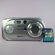 Samsung Digimax A7 7.0MP Compact Digital Camera Silver Tested