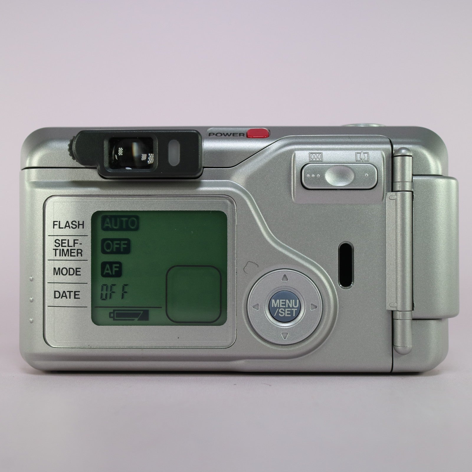 Fujifilm Zoom Date 160S 35mm Film Point and Shoot Camera Silver Tested