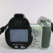 Minolta Digital Bridge Camera Dimage Z5 5.0MP Silver Tested