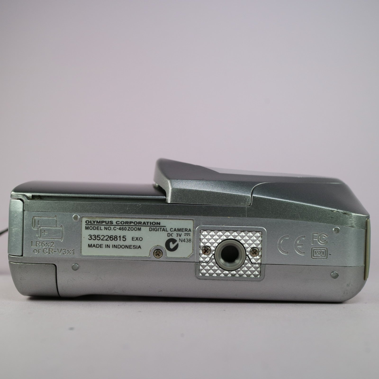 Olympus Digital Camera Camedia C-460 Zoom 4.0MP Silver Tested With xD Card