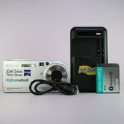 Sony Cybershot DSC-P100 5.1 MP Compact Digital Camera Silver Tested