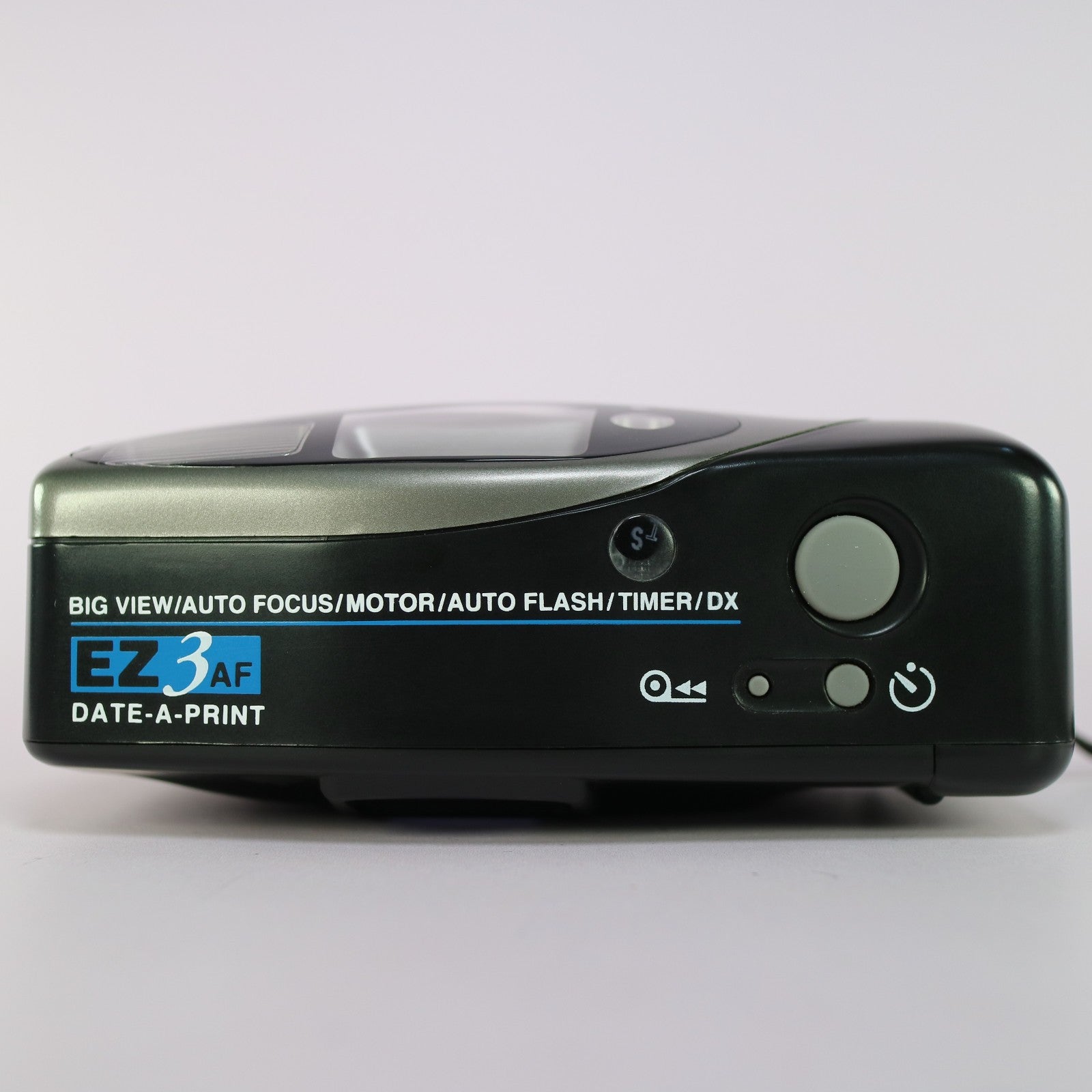 Vivitar EZ3 AF Date 35mm Film Point and Shoot Camera Silver Tested