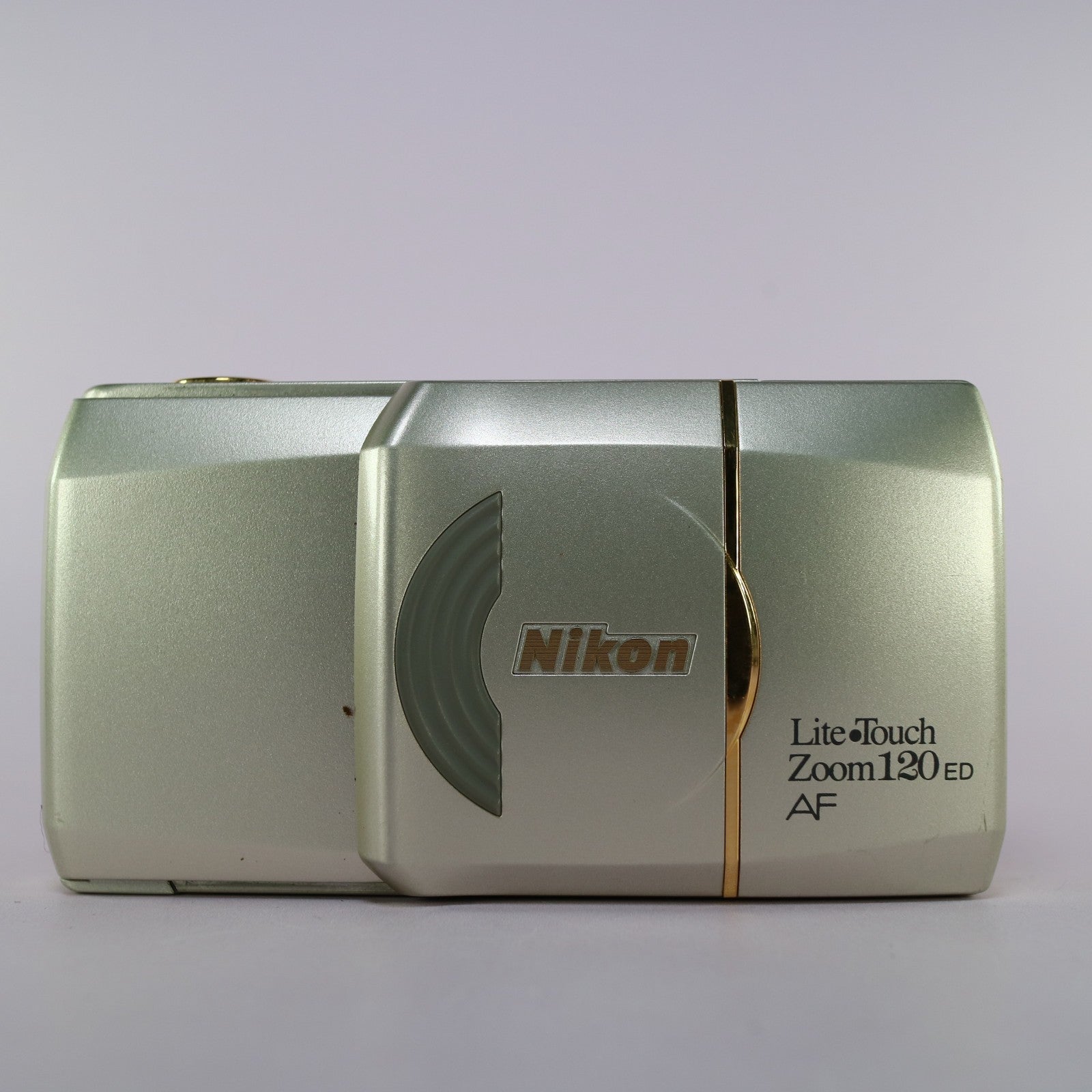 Nikon Lite Touch Zoom 120 ED 35mm Film Point And Shoot Camera Silver Tested