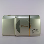 Nikon Lite Touch Zoom 120 ED 35mm Film Point And Shoot Camera Silver Tested