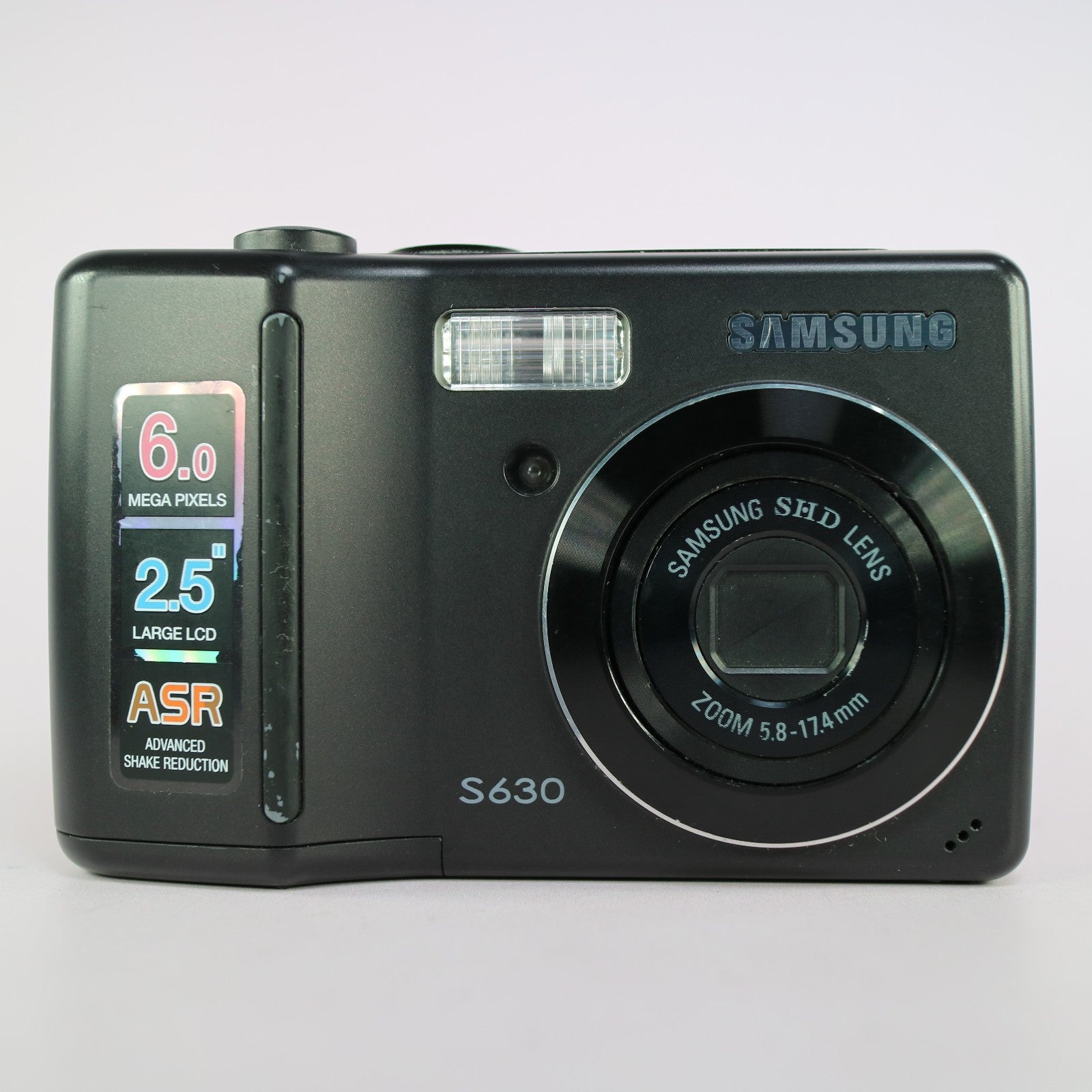 Samsung Digimax S630 6.0MP Compact Digital Camera Black Tested