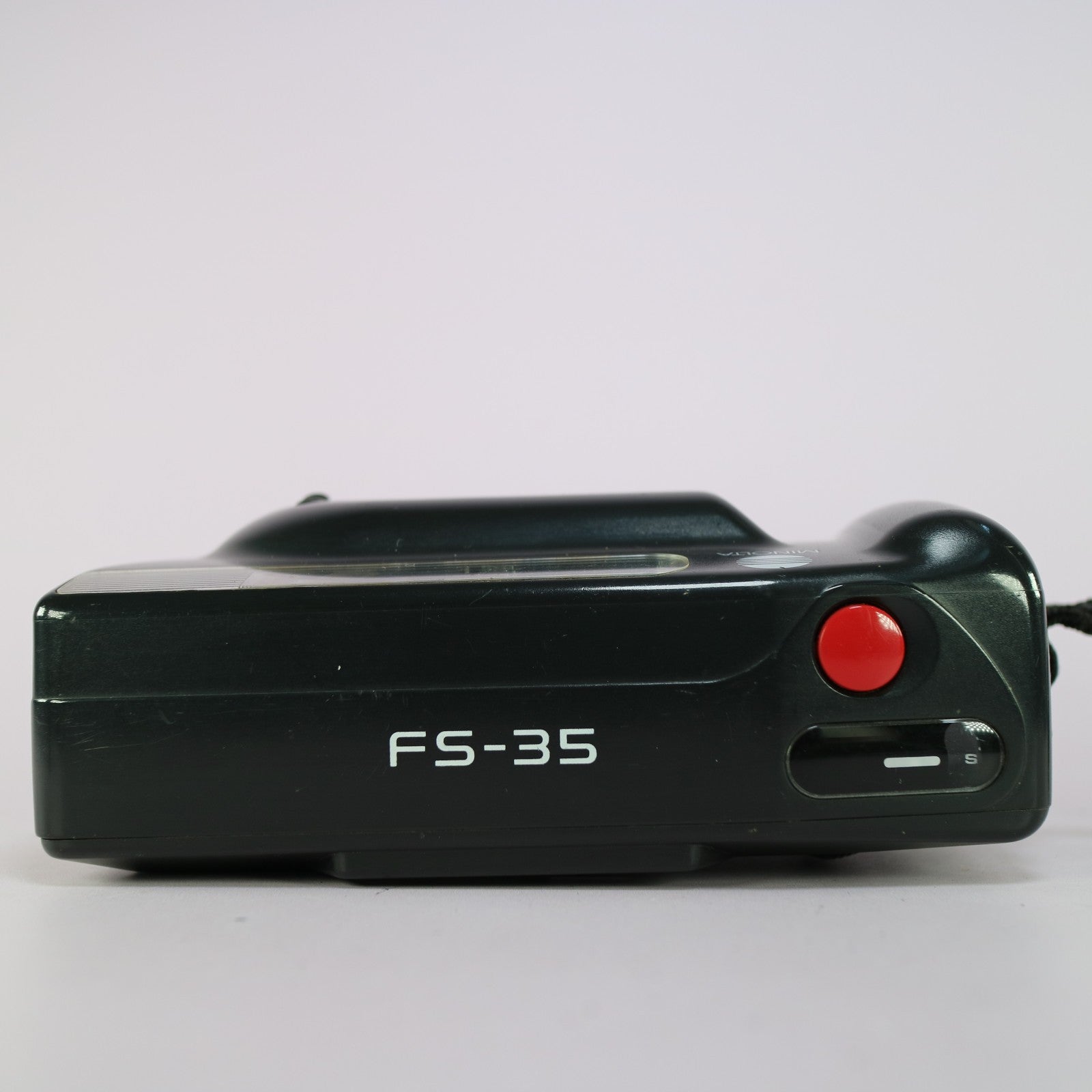 Minolta FS-35 35mm Film Point and Shoot Camera Black Tested