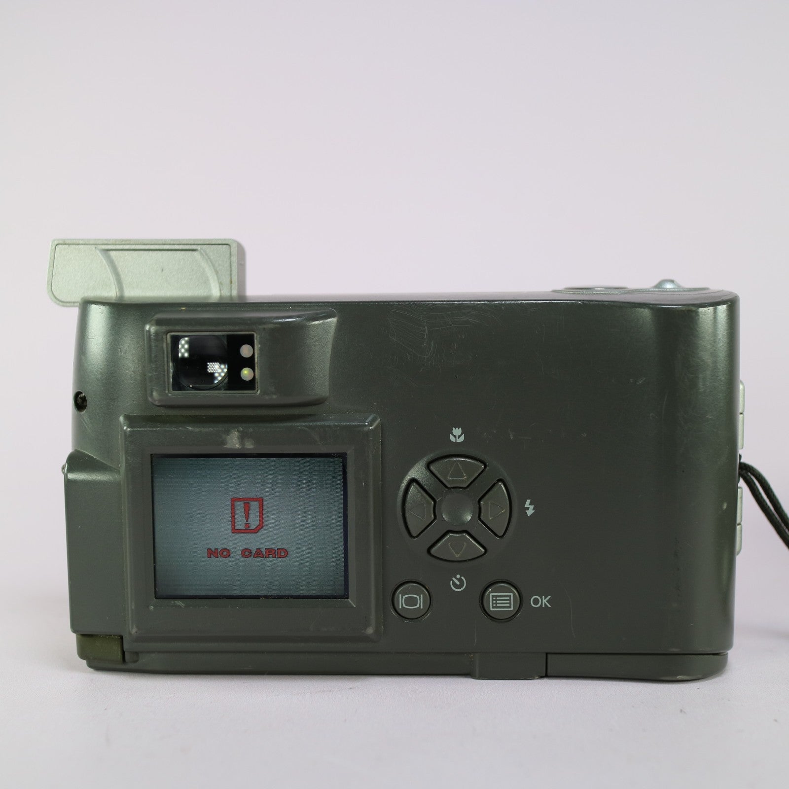 Olympus Digital Camera Camedia C-220 Zoom 2.1MP Silver Tested