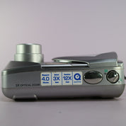 Olympus Digital Camera Camedia C-460 Zoom Del Sol 4.0MP Silver Tested