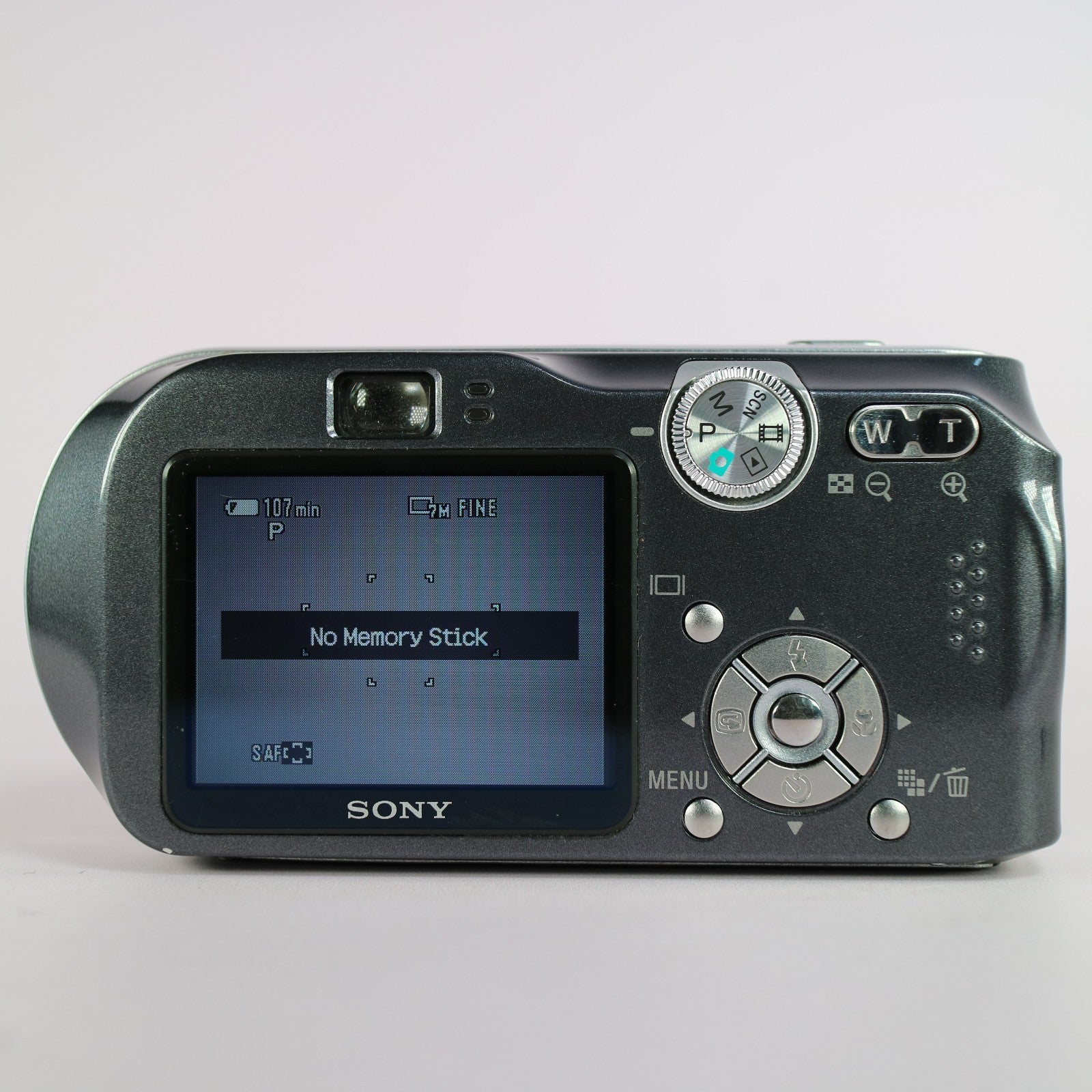 Sony Digital Camera Cybershot DSC-P200 7.2MP Grey Tested Full Set